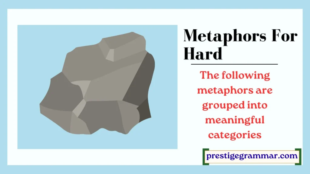 Best Metaphors for Hard Work