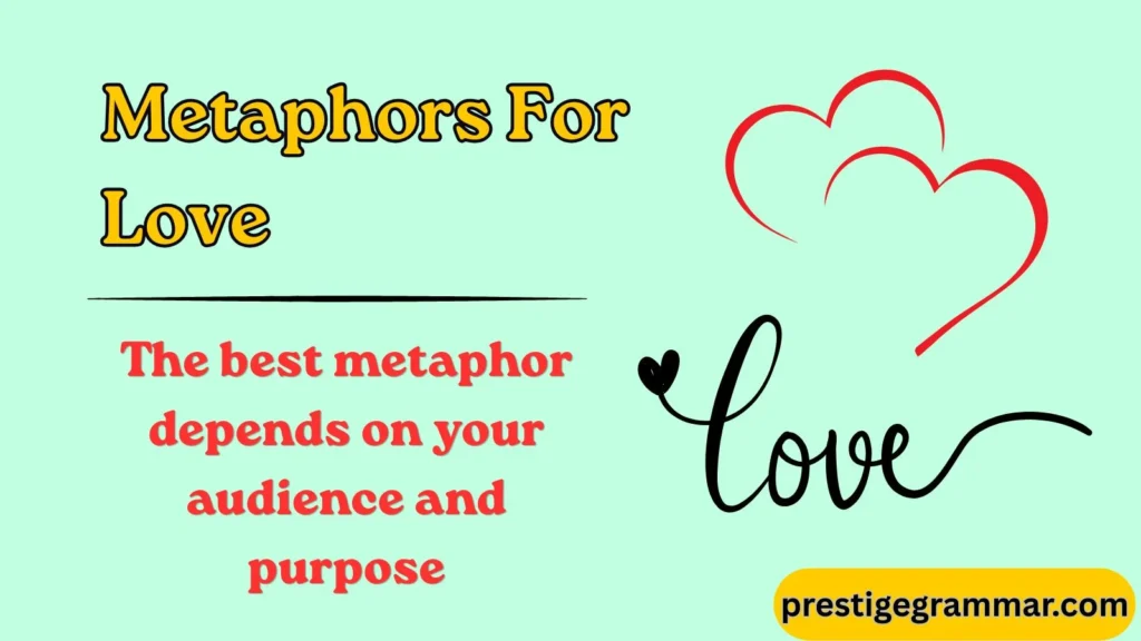 Categories of Metaphors for Love