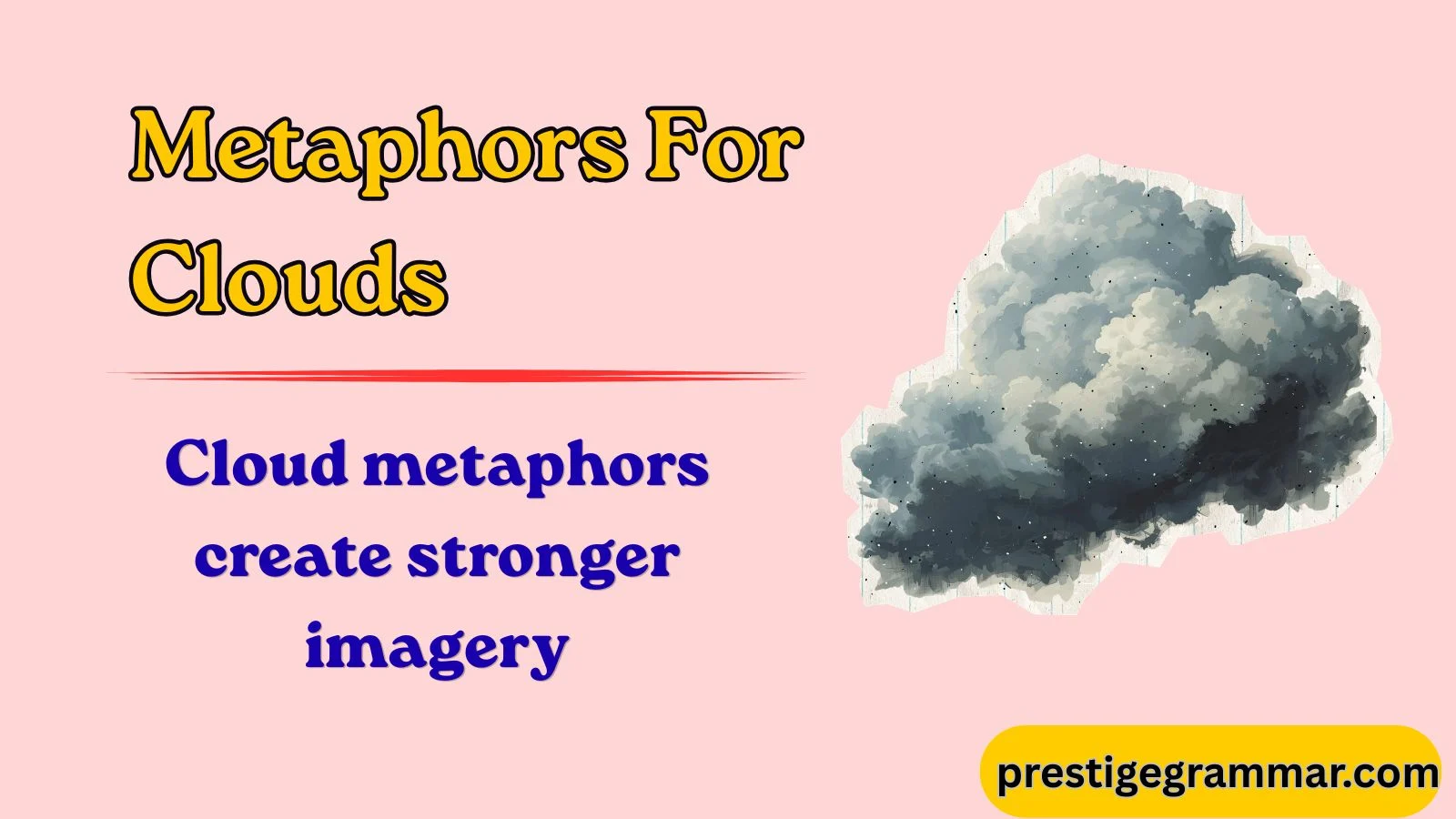 metaphors for clouds