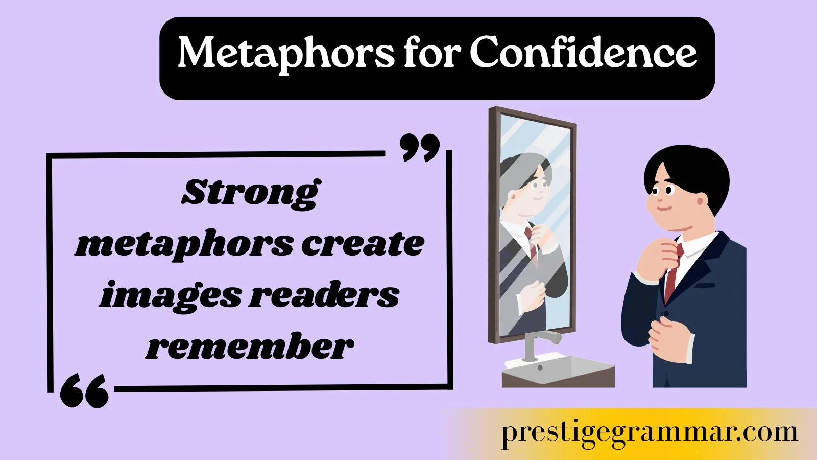 Metaphors for Confidence