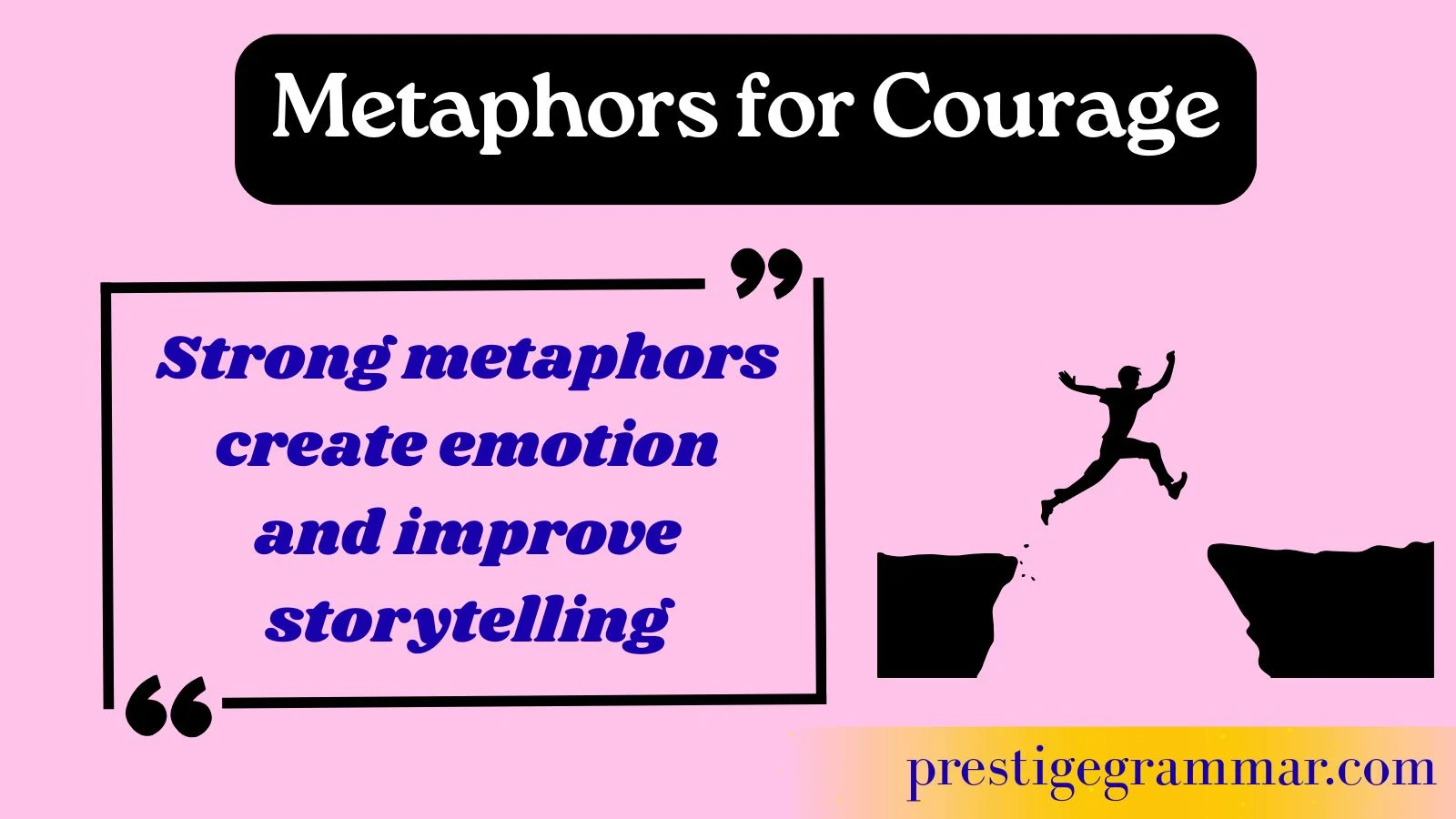 metaphors for courage