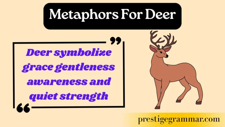 Metaphors for Deer