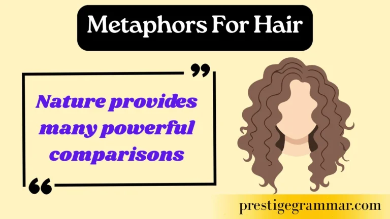 metaphors for hair