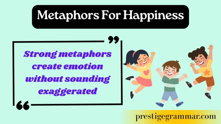 metaphors for happiness