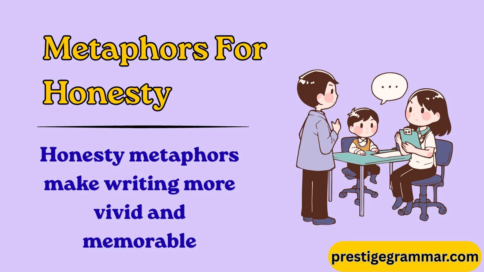 Metaphors for Honesty
