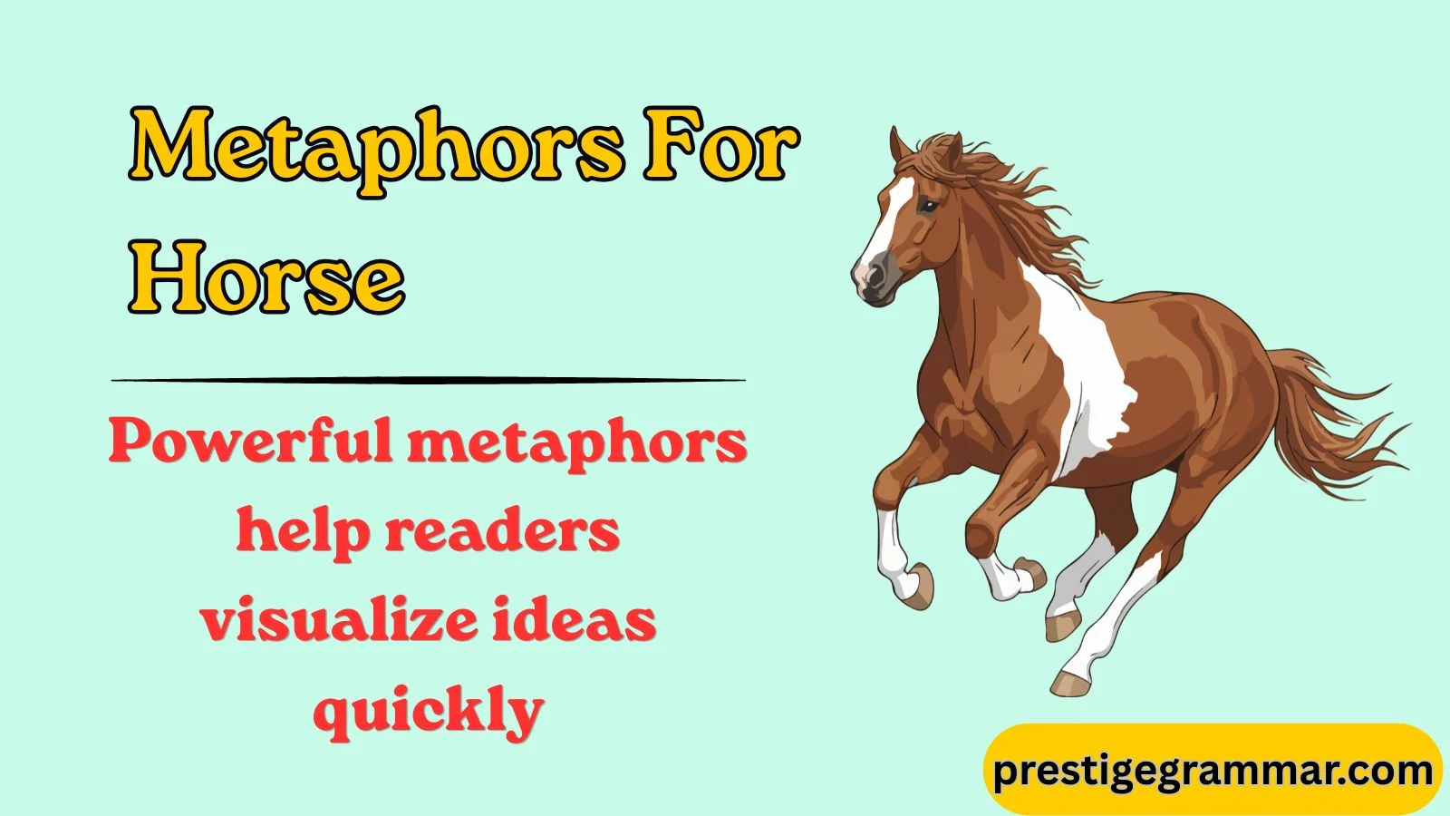 metaphors for horse