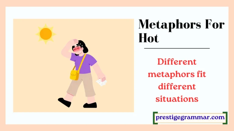 metaphors for hot