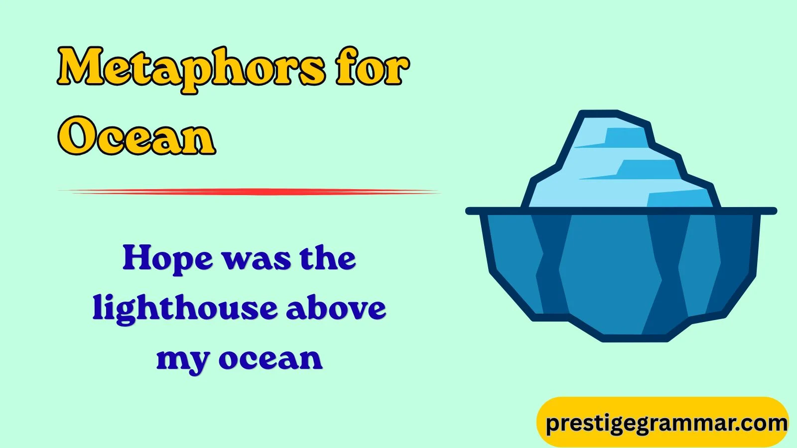 metaphors for ocean