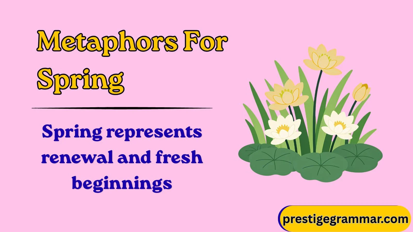 Metaphors for Spring