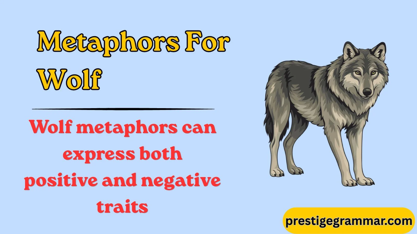 Metaphors for Wolf