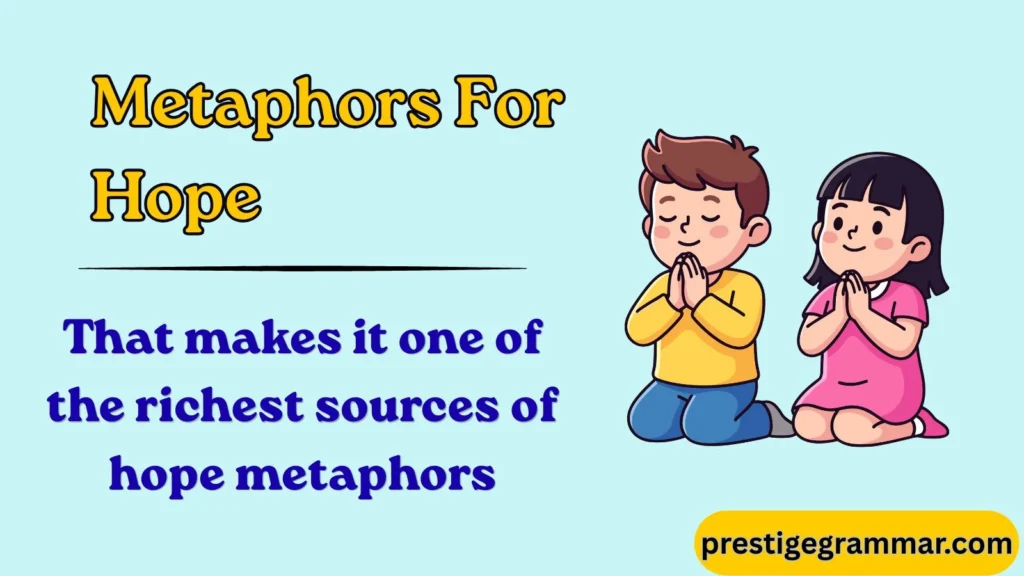 Nature Metaphors for Hope