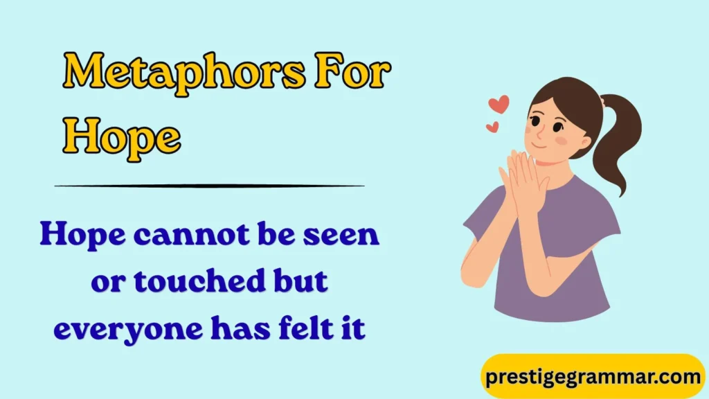 Understanding Metaphors for Hope