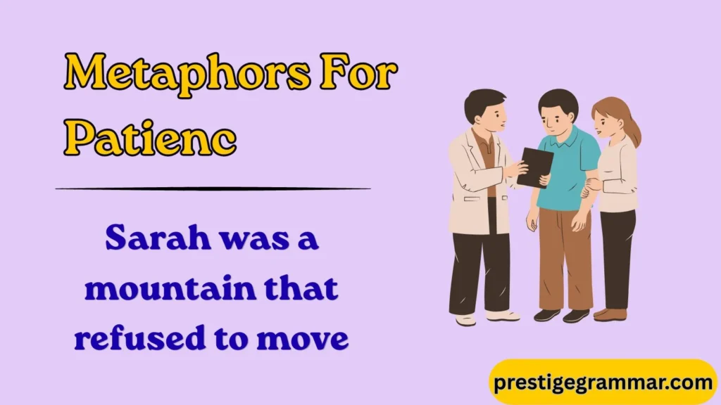 Understanding Metaphors for Patience