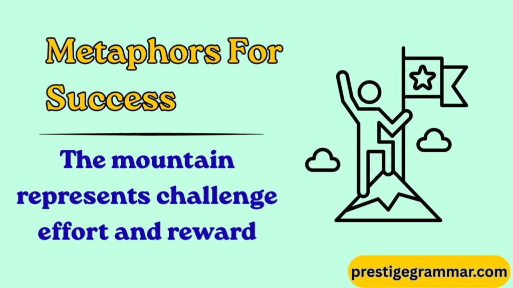 Understanding Metaphors for Success