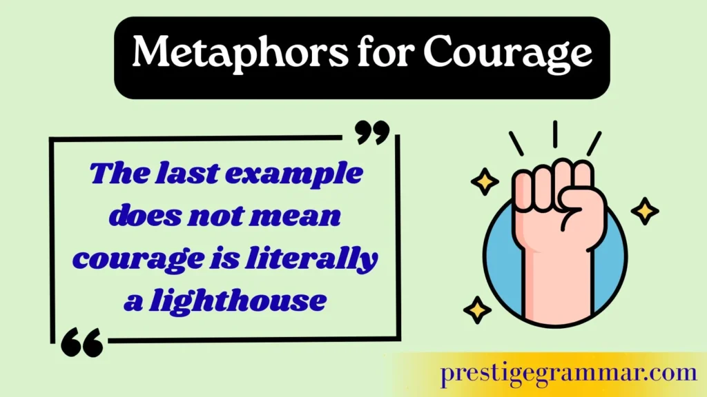 What Are Metaphors for Courage