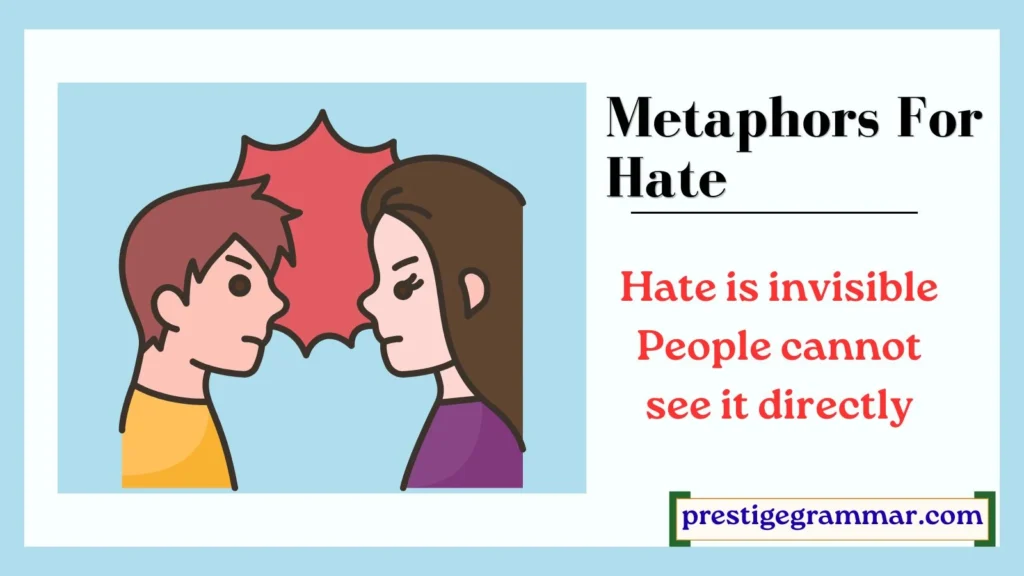 Why Writers Use Metaphors for Hate
